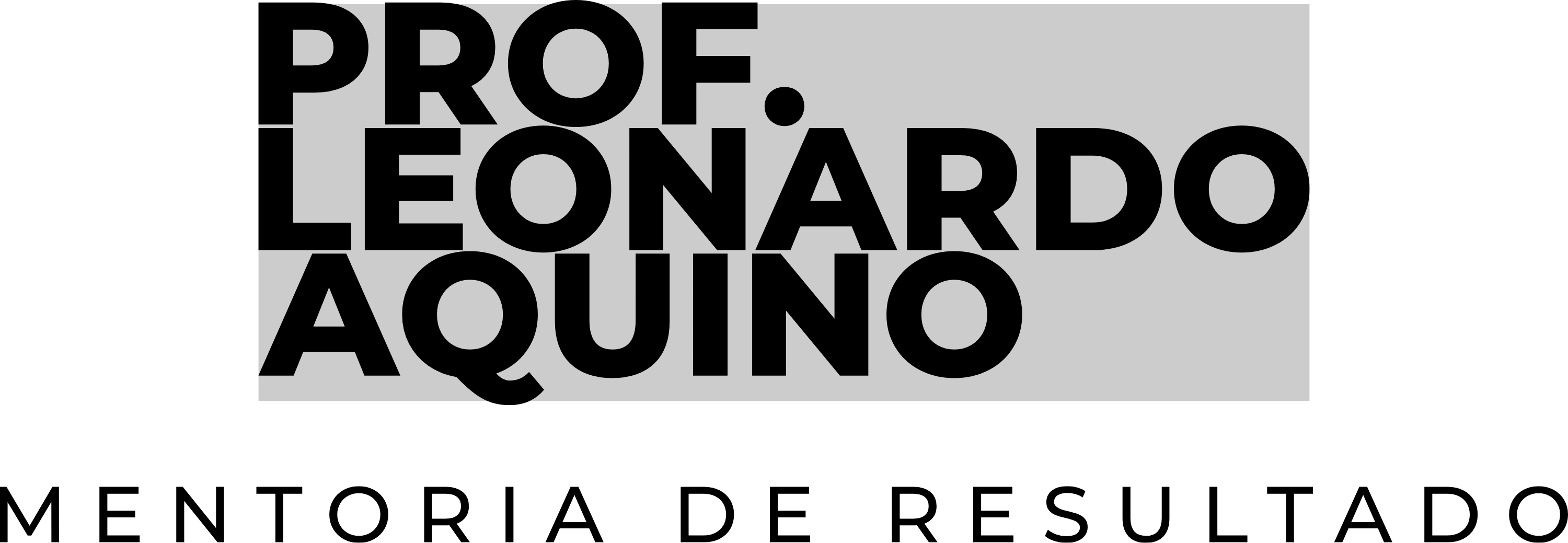 Prof. Leonardo Aquino — Mentoria de Resultado
